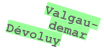 Valgau-
demar